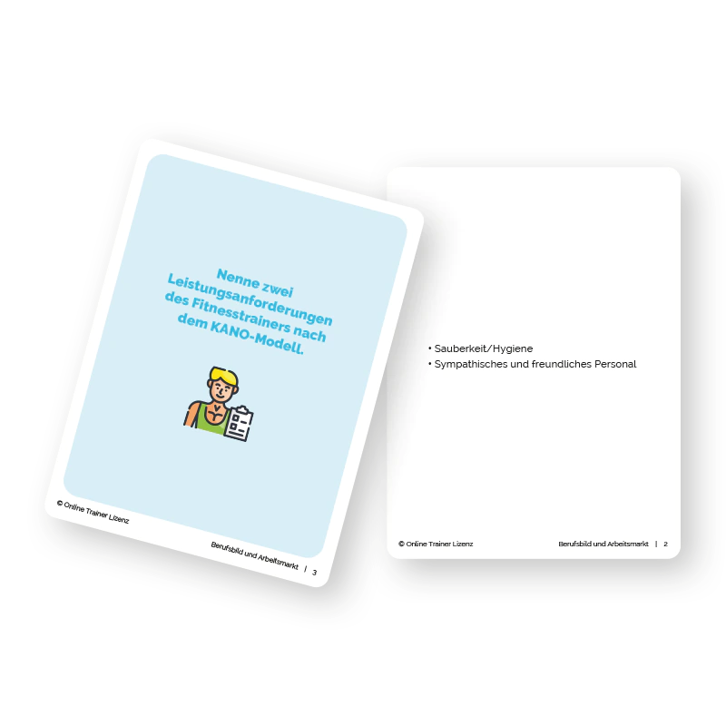 Lernkarten-Paket zur Fitnesstrainer B Lizenz Lernkarten-Paket zur Fitnesstrainer B Lizenz